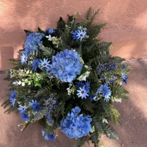 Silk Grave Saddle blue