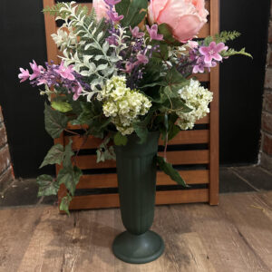 Pink and Purple Vase Arrangement